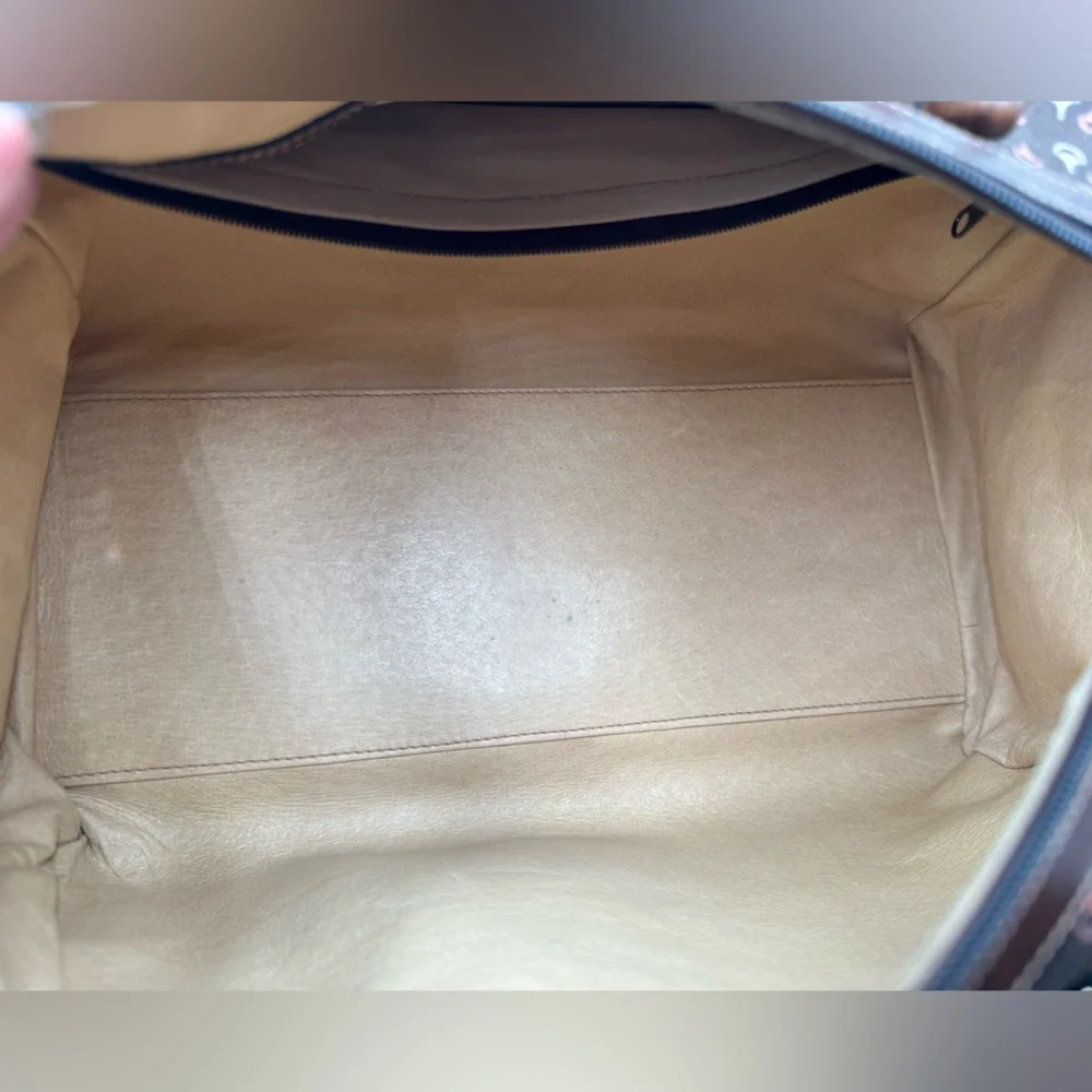 Gucci-Authentic-Vintage Horsebit Motif Boston Bag - GORGEOUS! With COA - Picture 8 of 16